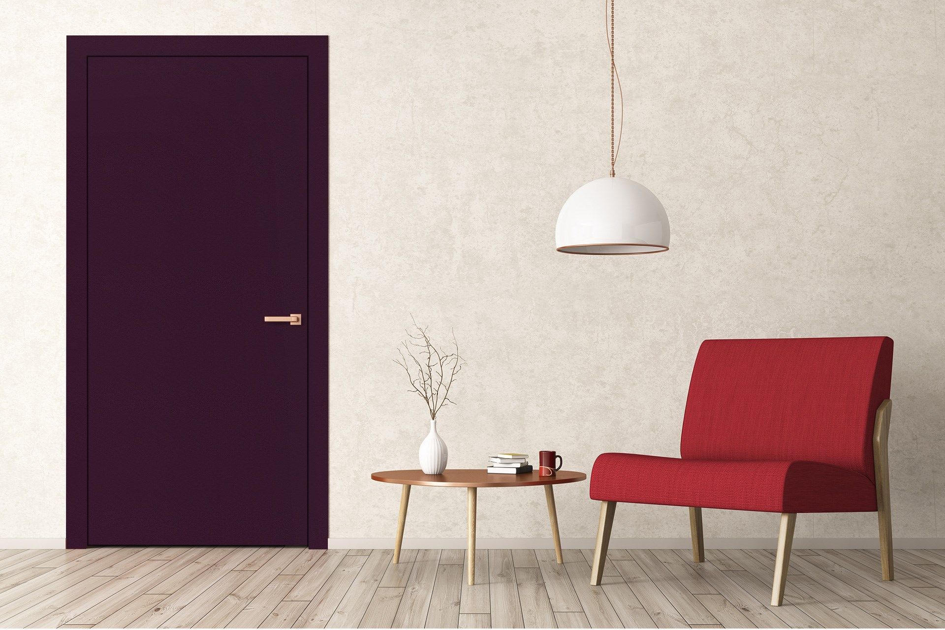 3634 SMR Black Current 8 ft x 4 ft Supermar Solid High Gloss Finish Decorative Laminate - 1 mm Laminates Supermar Solid Violet| Image 2