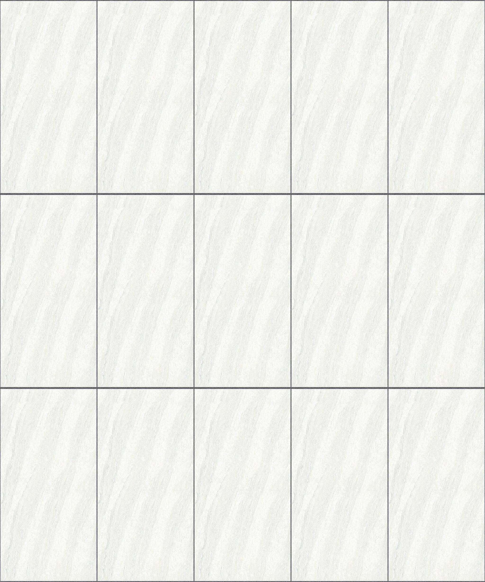 A close-up of aSimanto Amazon White 1200x600 mm Double Charge Series Vitrified Floor Tile - 9 mm with a Glossy finish available at Material Depot in Bangalore