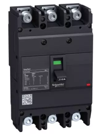 Schneider EZC250F3150 Circuit Breaker 150A MCCB Switchgear | Image 01