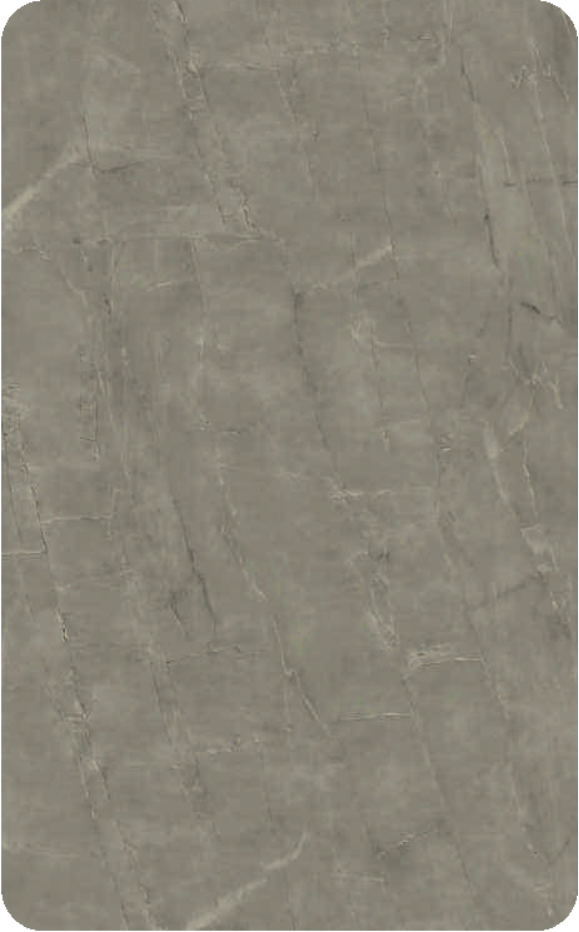 PT 226 PR Ultra Marble Craft 8 ft x 4 ft Marble Finish Acrylic Laminate - 1.5 mm Laminates Marble Craft Grey| Image 1