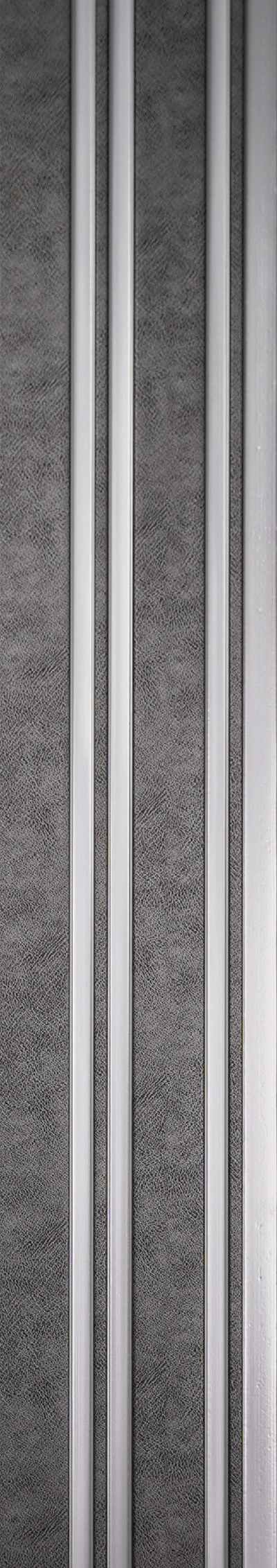 Pentone Patterned Finish Grey Charcoal Louvers/Panels | 8 ft x 5 inch - 12 mm | PT 816 Panels  Grey| Image 1