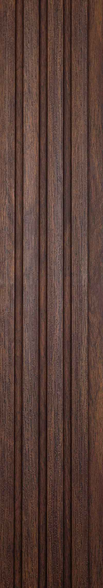 Pentone Wood Finish Brown Charcoal Louvers/Panels | 8 ft x 5 inch - 12 mm | PT 842 Panels  Brown| Image 1