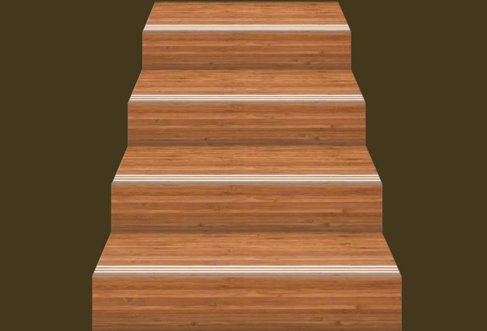 Maple Charm Step Tile Matte Finish TL 02551 Vitrified Stair Tile - 9.5 mm | Set of Step (3x1 ft) and Riser (3 ft x 8 inch) | Image 03