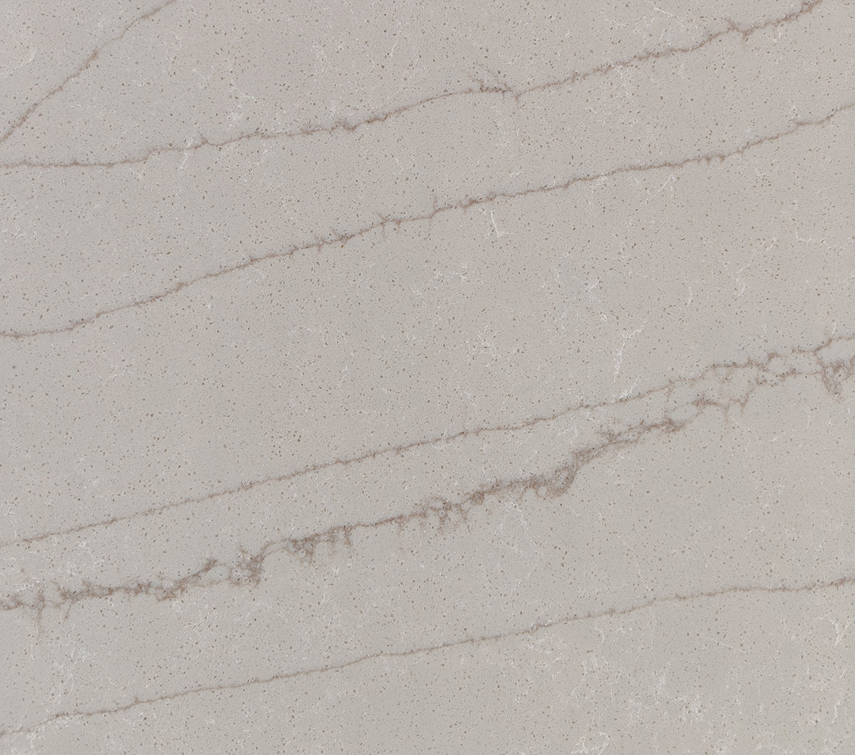 A close-up of aQR 00004 B Opulence Series Calacatta Amore 3280x830 mm Polished Finish Quartz - 20 mm (10 Years Warranty) available at Material Depot in Bangalore