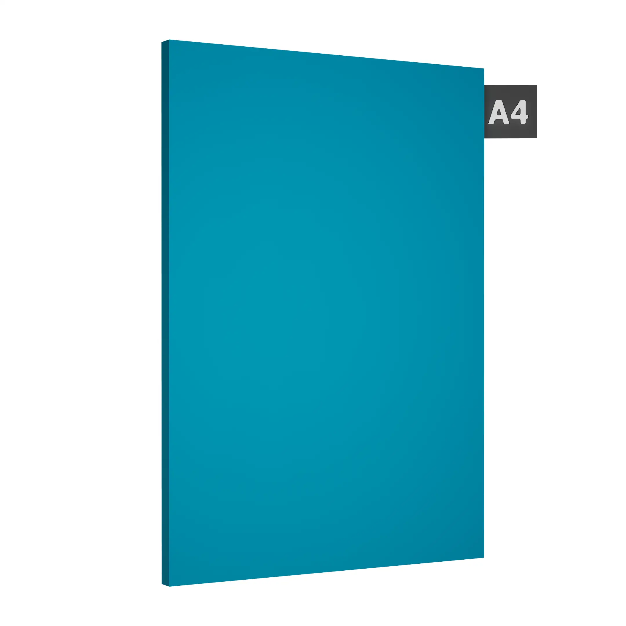 AP 5021 Fiji Cyan Blue Acrylic Laminate of 1.5 mm with a High Gloss finish available for sale at Material Depot in Bangalore