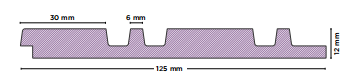 RG 552 Groove Seamless Planks 9 ft x 5 inch Panel - 12 mm | Image 02