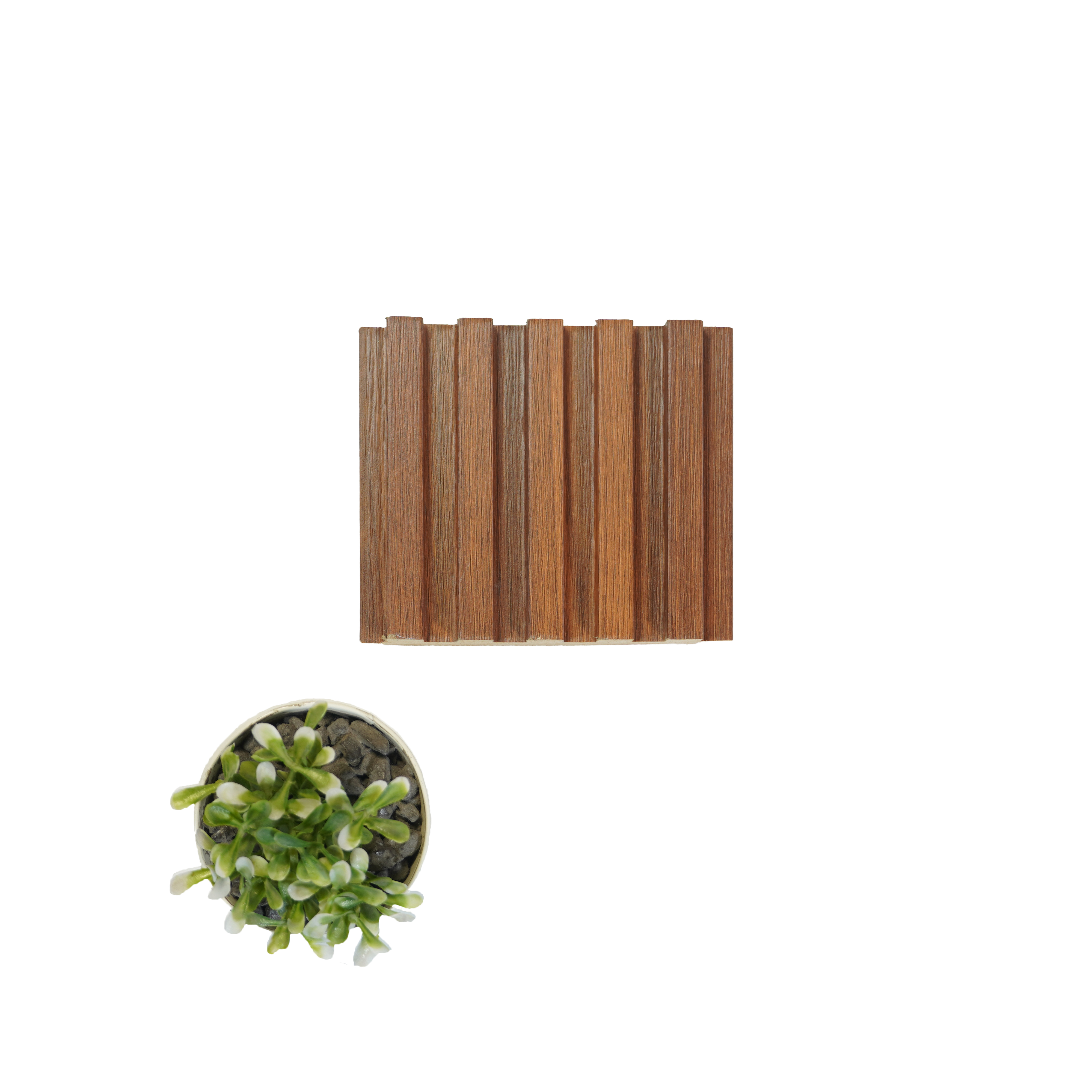 PN 00037 Ribbed Wooden 9.5 ft x 4.7 inch Premium MDF Louver/Panel - 18 mm | Image 02