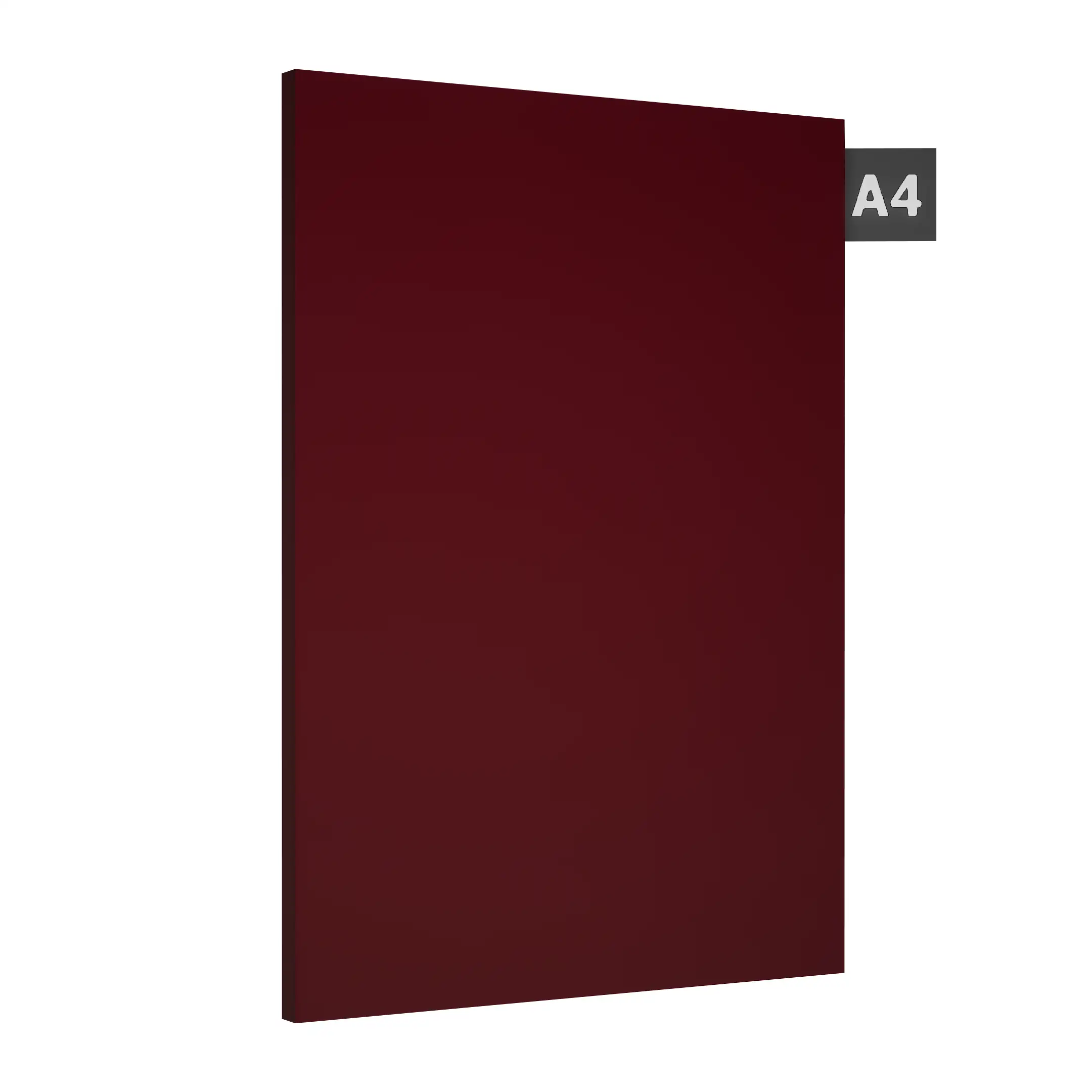 RM 4041 Sangria Red Acrylic Laminate of 1.5 mm with a High Gloss finish available for sale at Material Depot in Bangalore