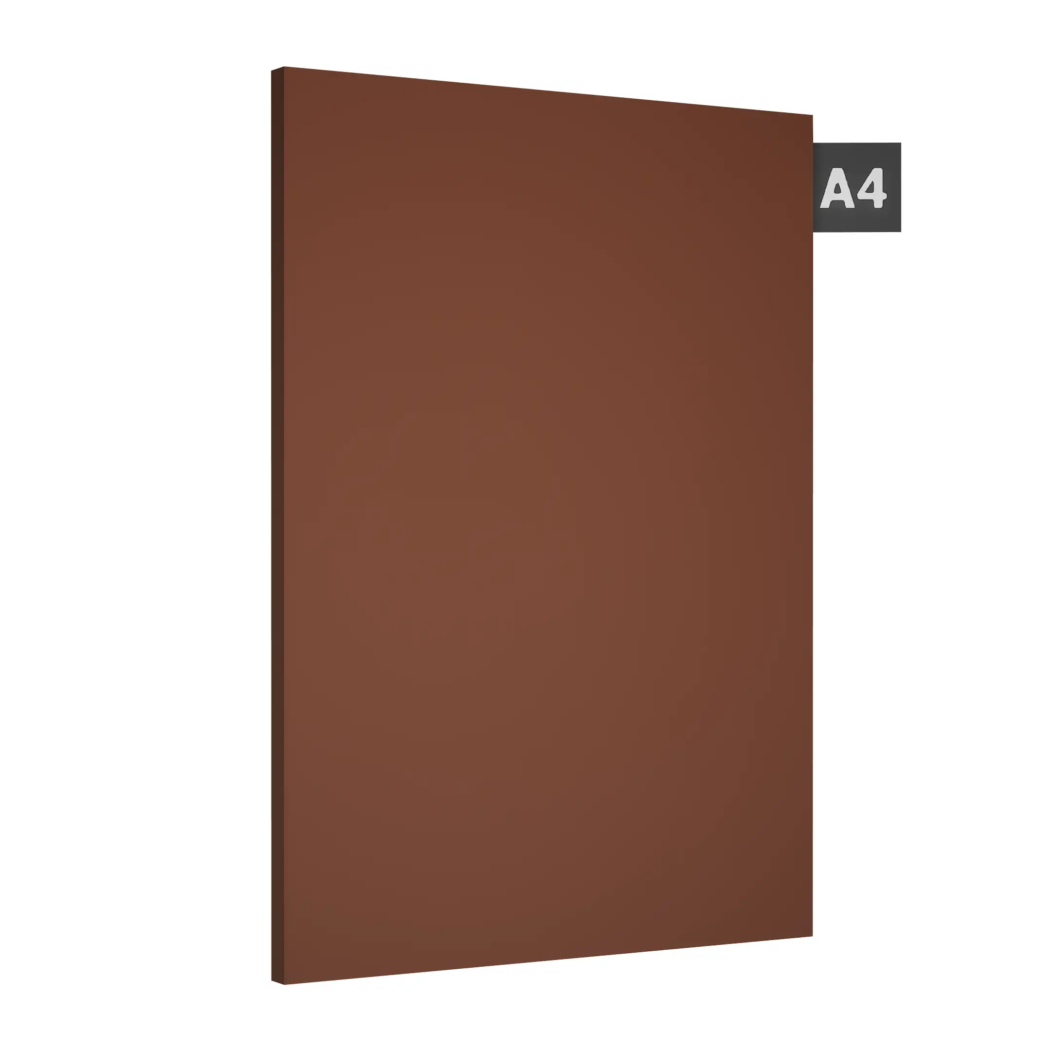 RM 4402 Copper Mirror Brown Acrylic Laminate of 1.5 mm with a High Gloss finish available for sale at Material Depot in Bangalore