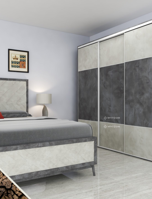 WF 17 3249 Paradiso Marble Series Marfil Grey 8 ft x 4 ft Laminate - 0.92 mm| Image 2