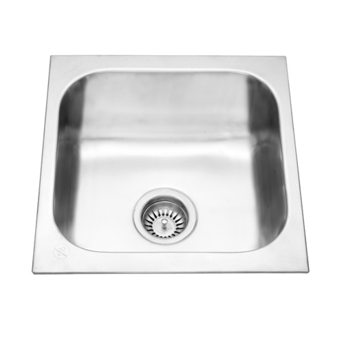 SBFB 01A 495x420 mm Matt Finish Single Bowl Kitchen Sink - 1 mm | Image 01