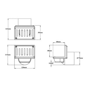 45150 Side Wall Parapet Scupper Drain Image 06