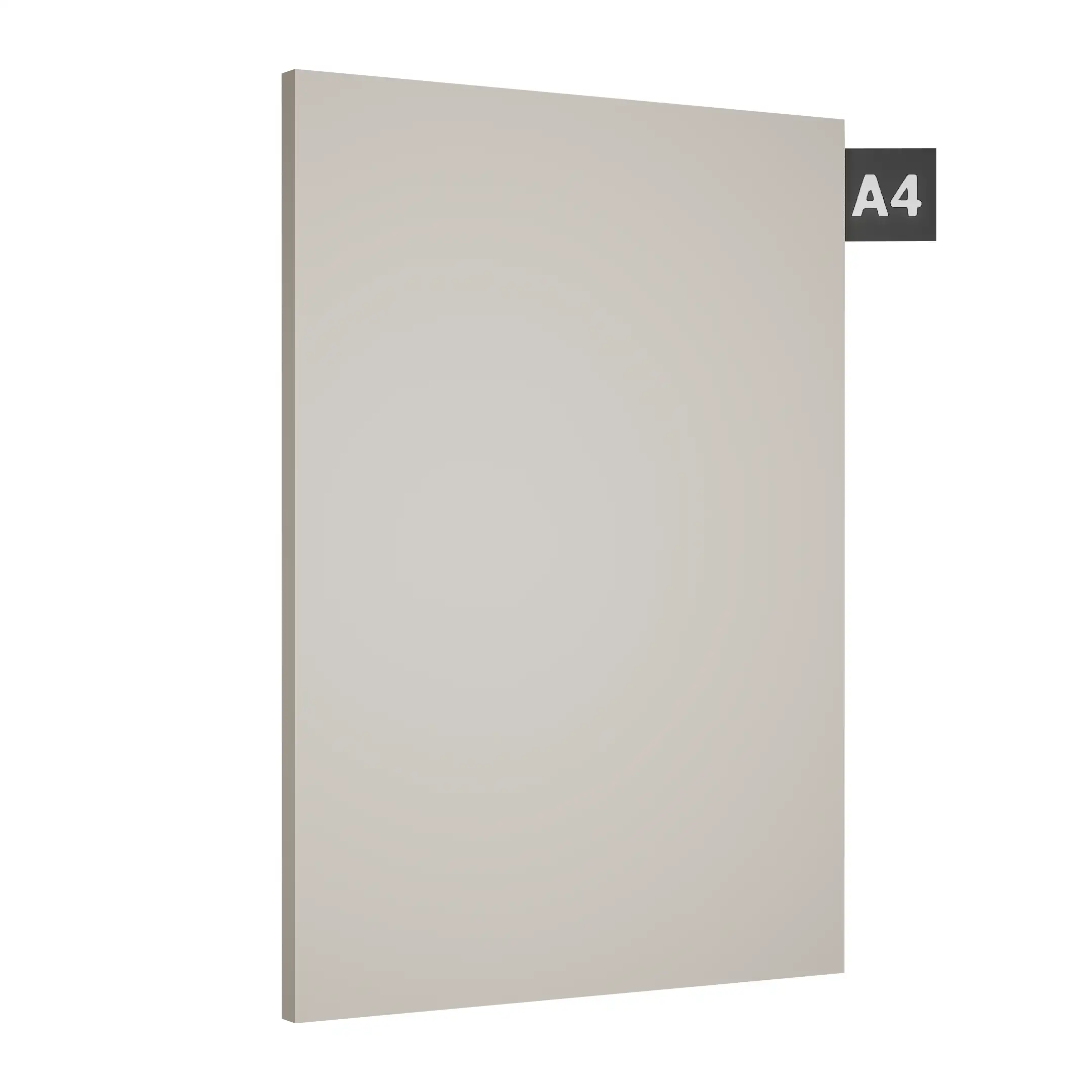 R 410 Cream Acrylic Laminate of 1 mm with a High Gloss finish available for sale at Material Depot in Bangalore