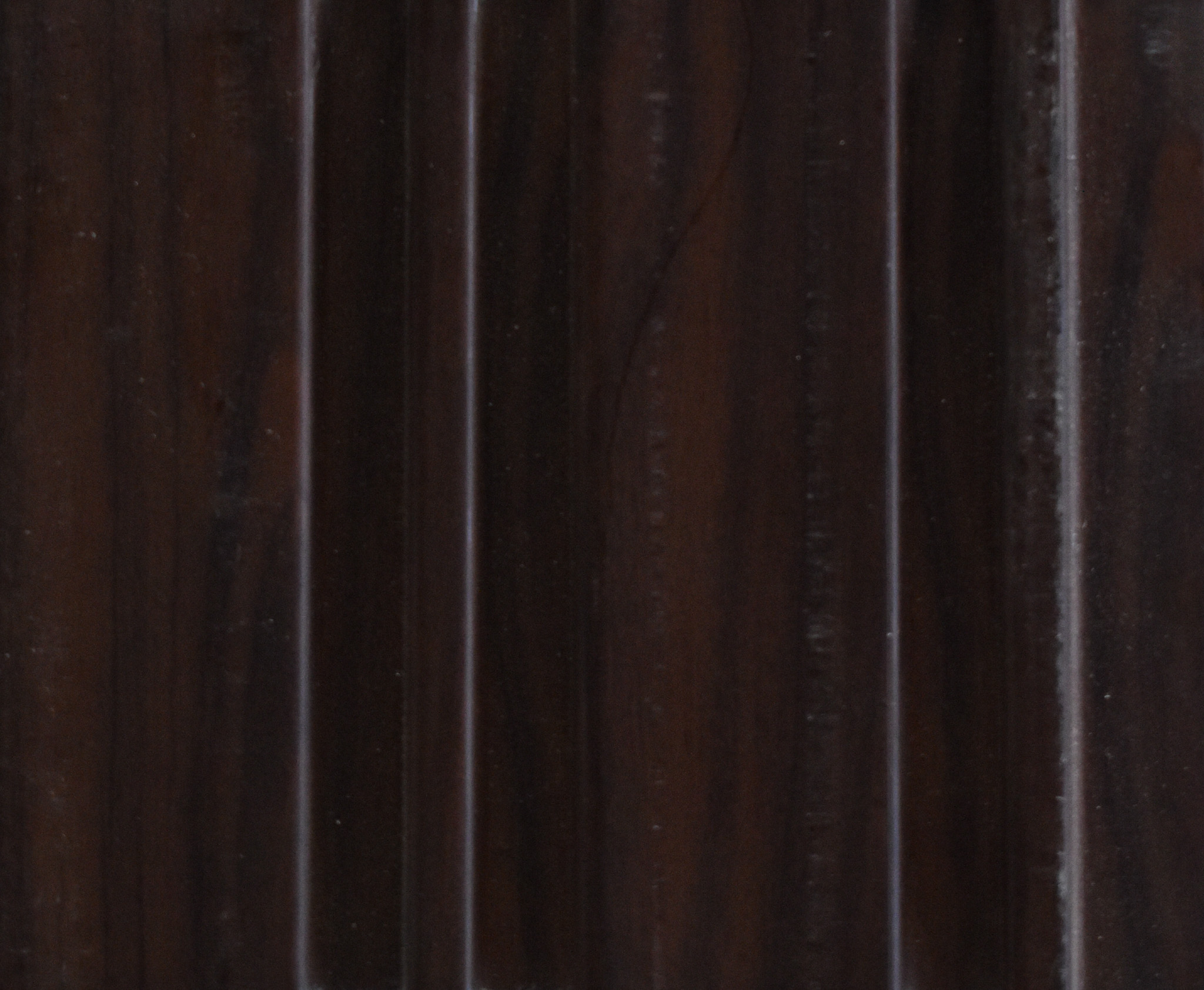 Wood Charcoal Fluted Louvers/Panels | 8 ft x 4 inch - 12 mm | C 08 | Image 01