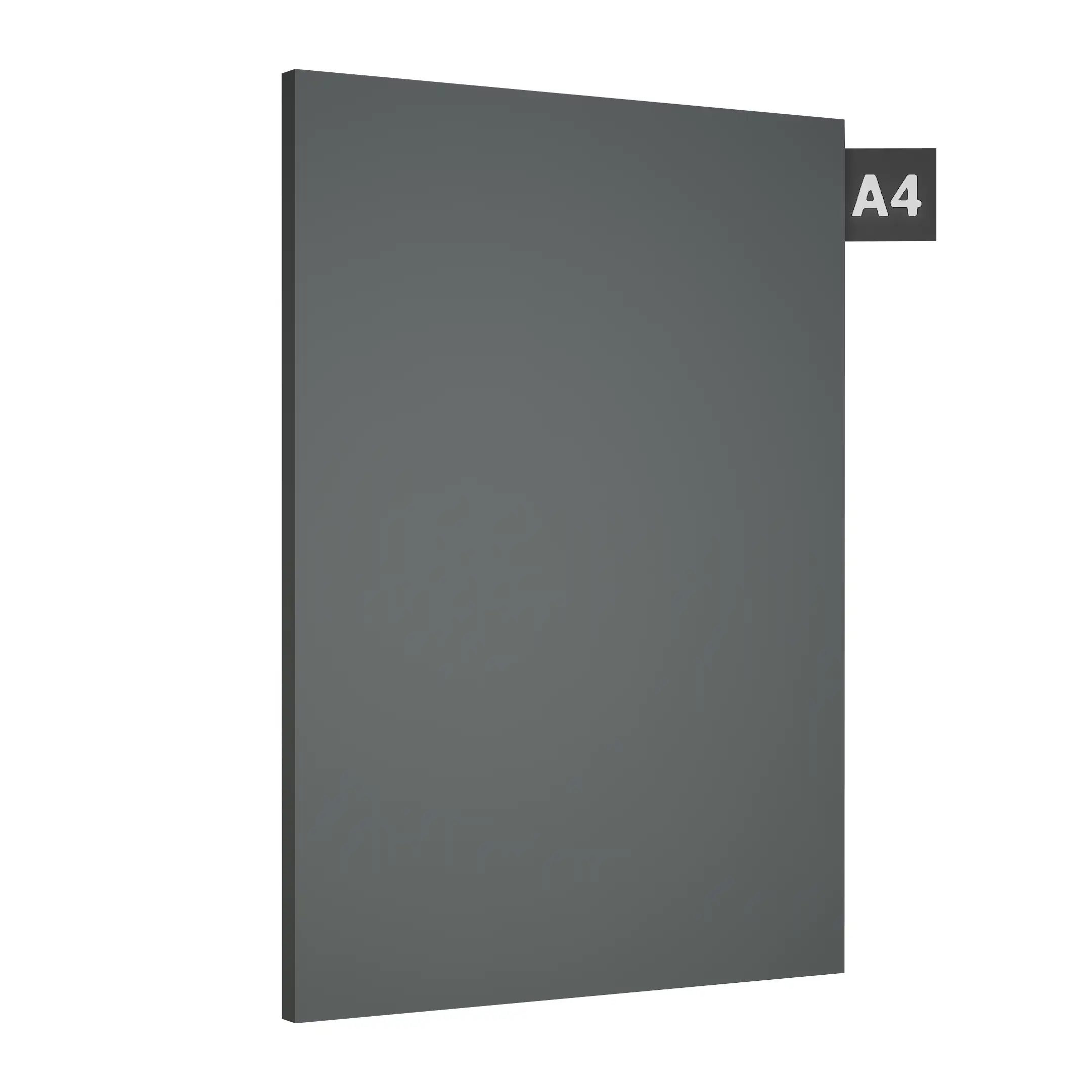 724 HGL Dove Grey 8 ft x 4 ft High Gloss Finish Laminate - 0.95 mm | Image 01