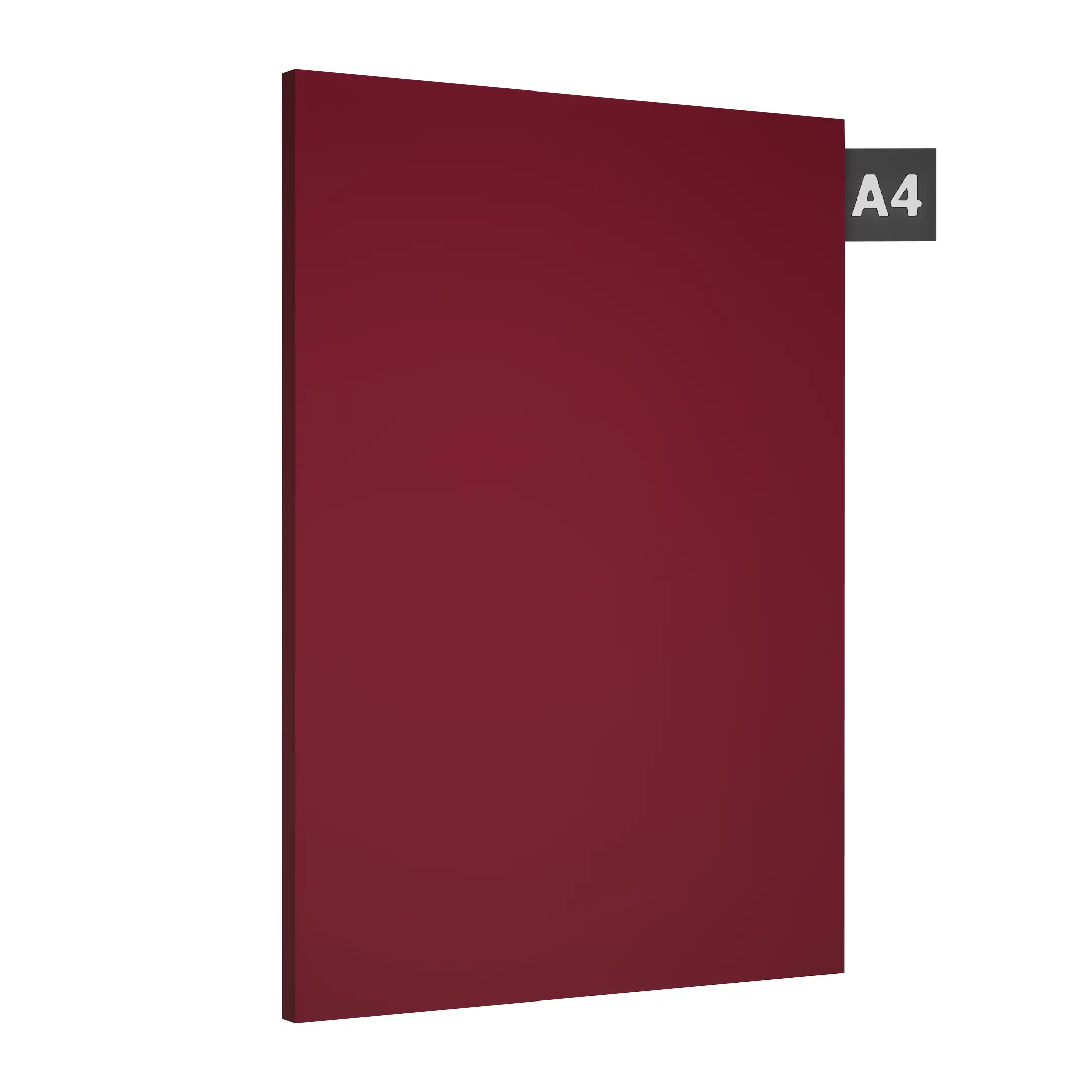 725 SMT Maroon 8 ft x 4 ft Super Matt Finish Laminate - 0.95 mm | Image 01