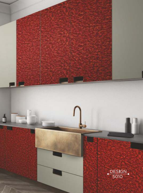 Watwin 5010 Crimson Glass 8 ft x 4 ft 3Dazzle Series PVC Laminate - 1.25 mm | Image 02