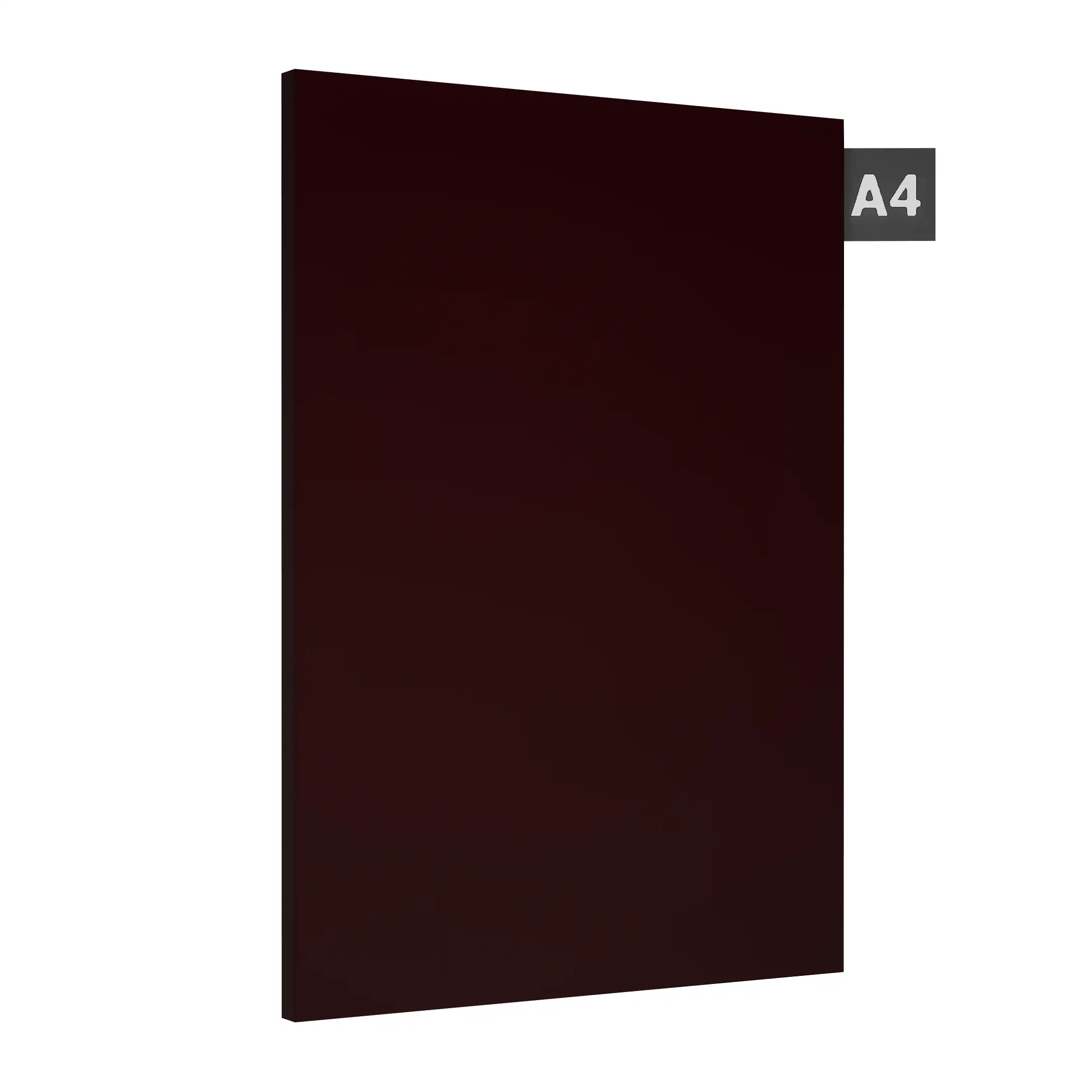 SF 9119 Maroon 8 ft x 4 ft Solid Suede Finish Laminate - 1 mm | Image 01