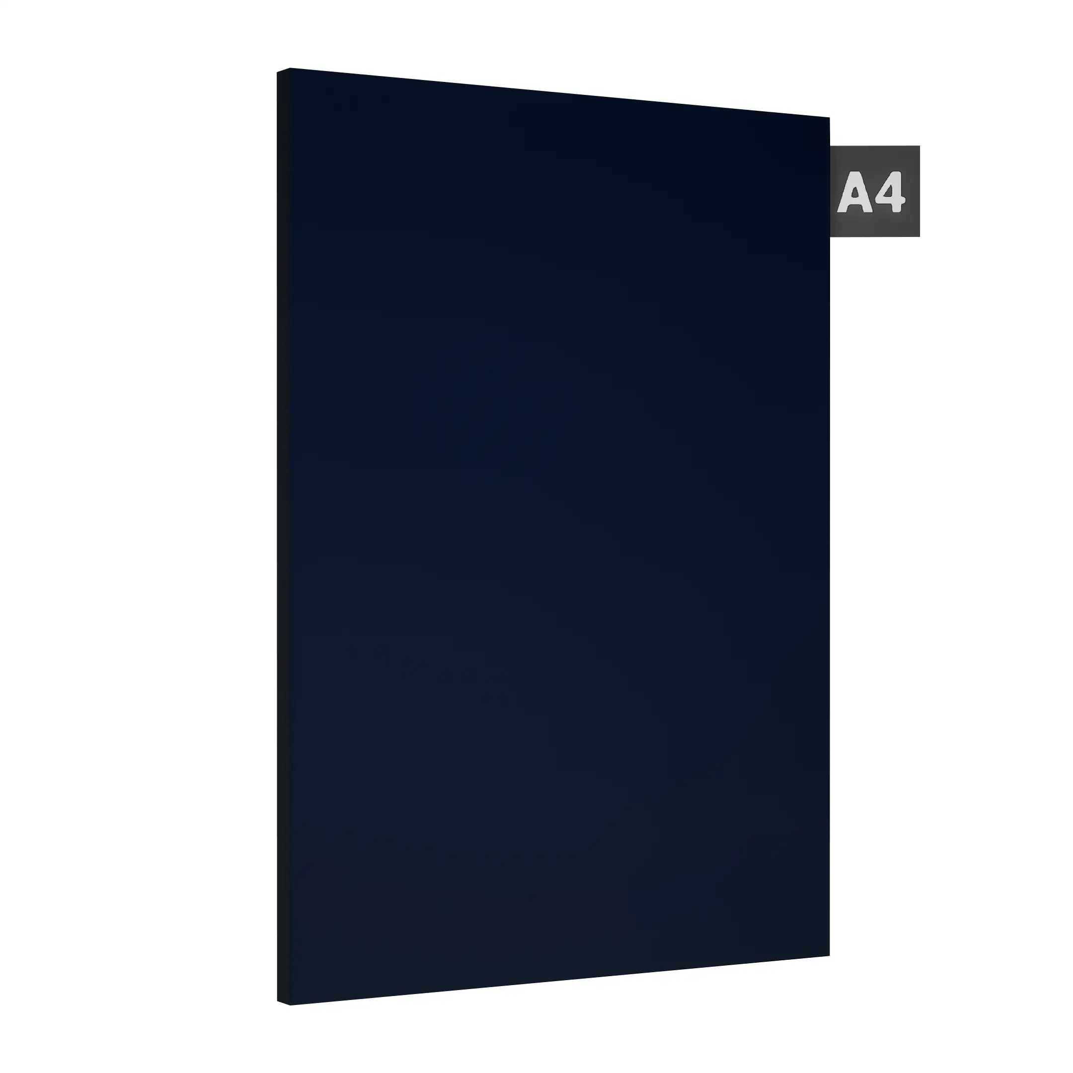 SF 9122 Navy Blue 8 ft x 4 ft Solid Suede Finish Laminate - 1 mm | Image 01