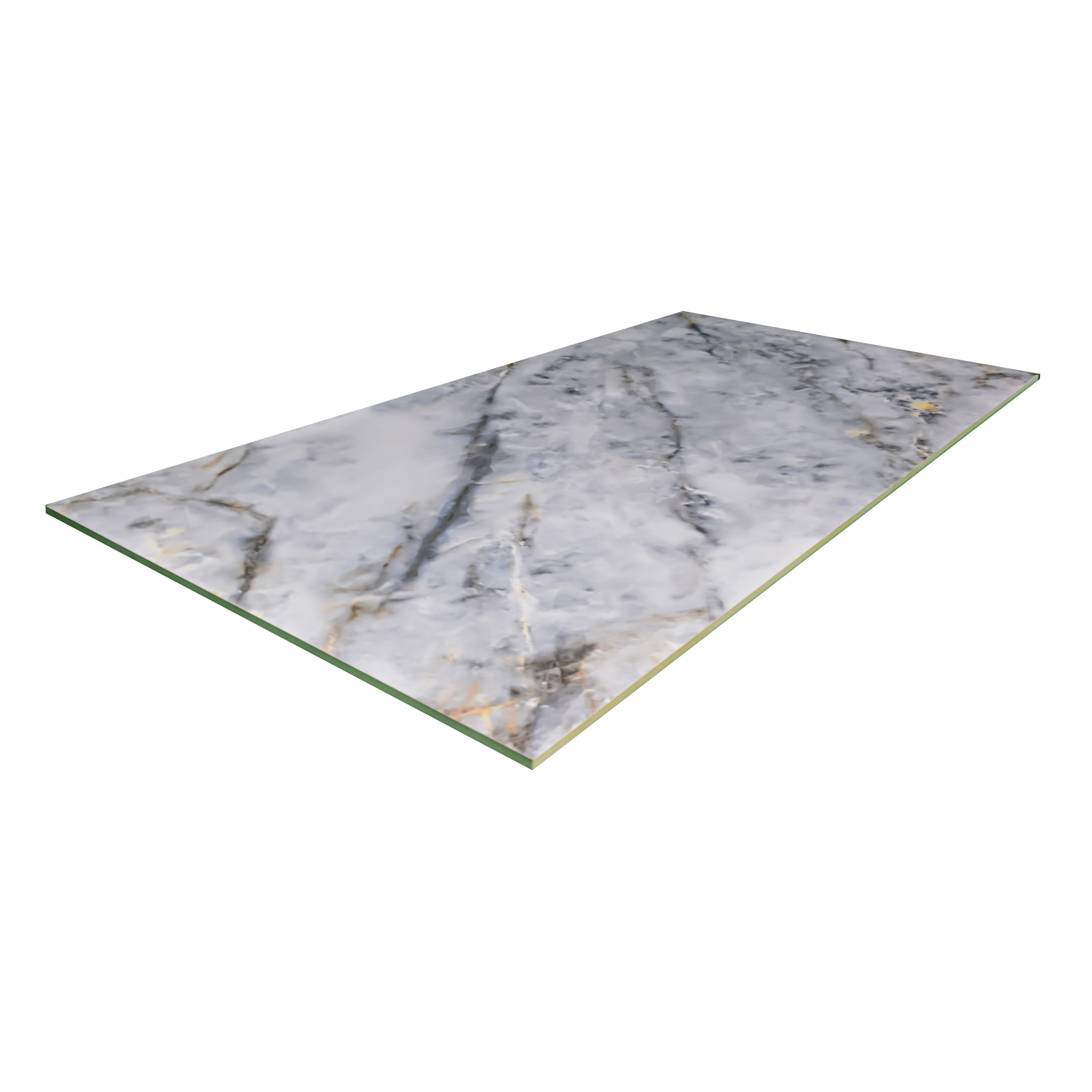 TL 00637 Grey 2 ft x 4 ft Glossy Finish Endless Vitrified Floor & Wall Tile - 9 mm| Image 3