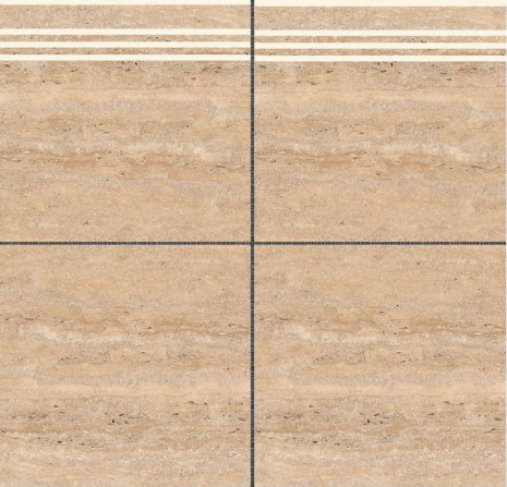 TL 00505 A Pattern 1 Beige Dun 12 x 12 Inch Matte Finish Anti Skid Parking Vitrified Floor Tile - 9 mm| Image 2