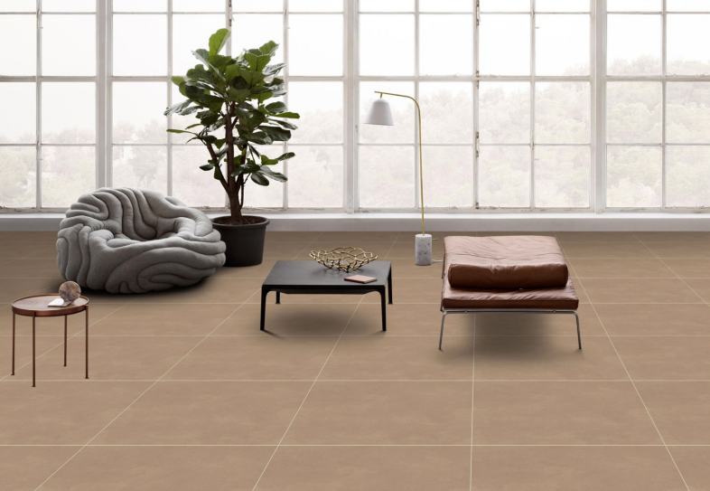 TL 00565 Brown Beaver 2 ft x 2 ft Matte Finish Digital Porcelain Floor & Wall Tile - 9.5 mm| Image 2