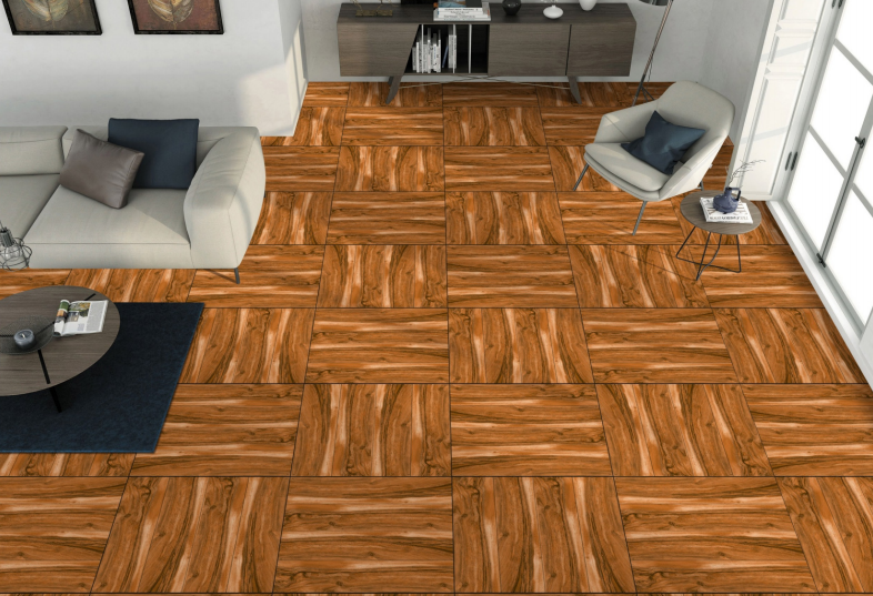 TL 00581 Brown Wine 2 ft x 2 ft Matte Finish Digital Porcelain Floor & Wall Tile - 9.5 mm| Image 2