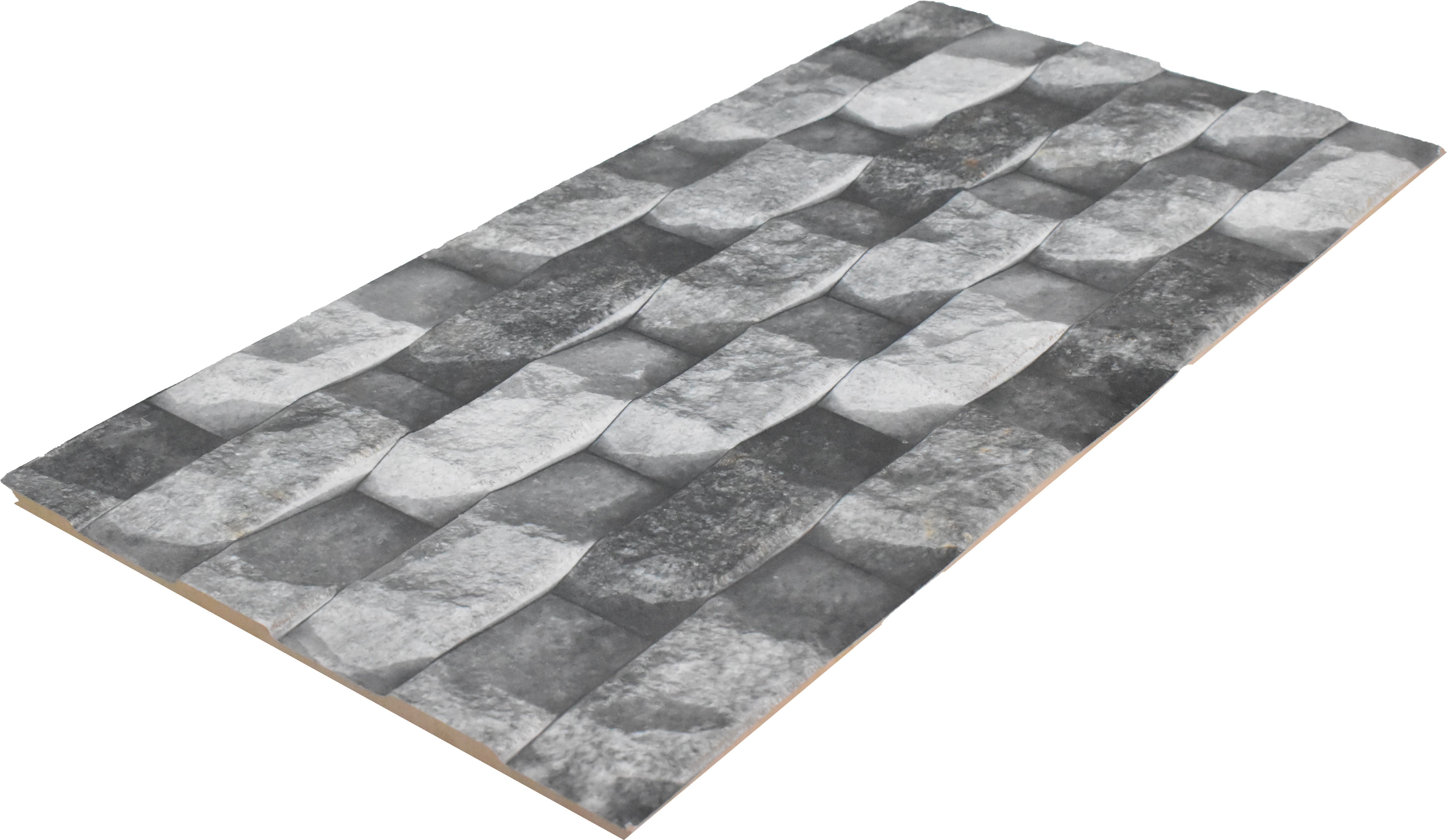 TL 01745 Grayscale Grey 2 ft x 1 ft Matte Finish Ceramic Elevation Wall Tile - 10 mm | Image 02