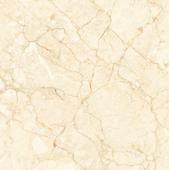 {SKU} Cashmere Cream 2 ft x 2 ft Glossy Finish Vitrified Floor & Wall Tile - 9.5 mm | Image 01