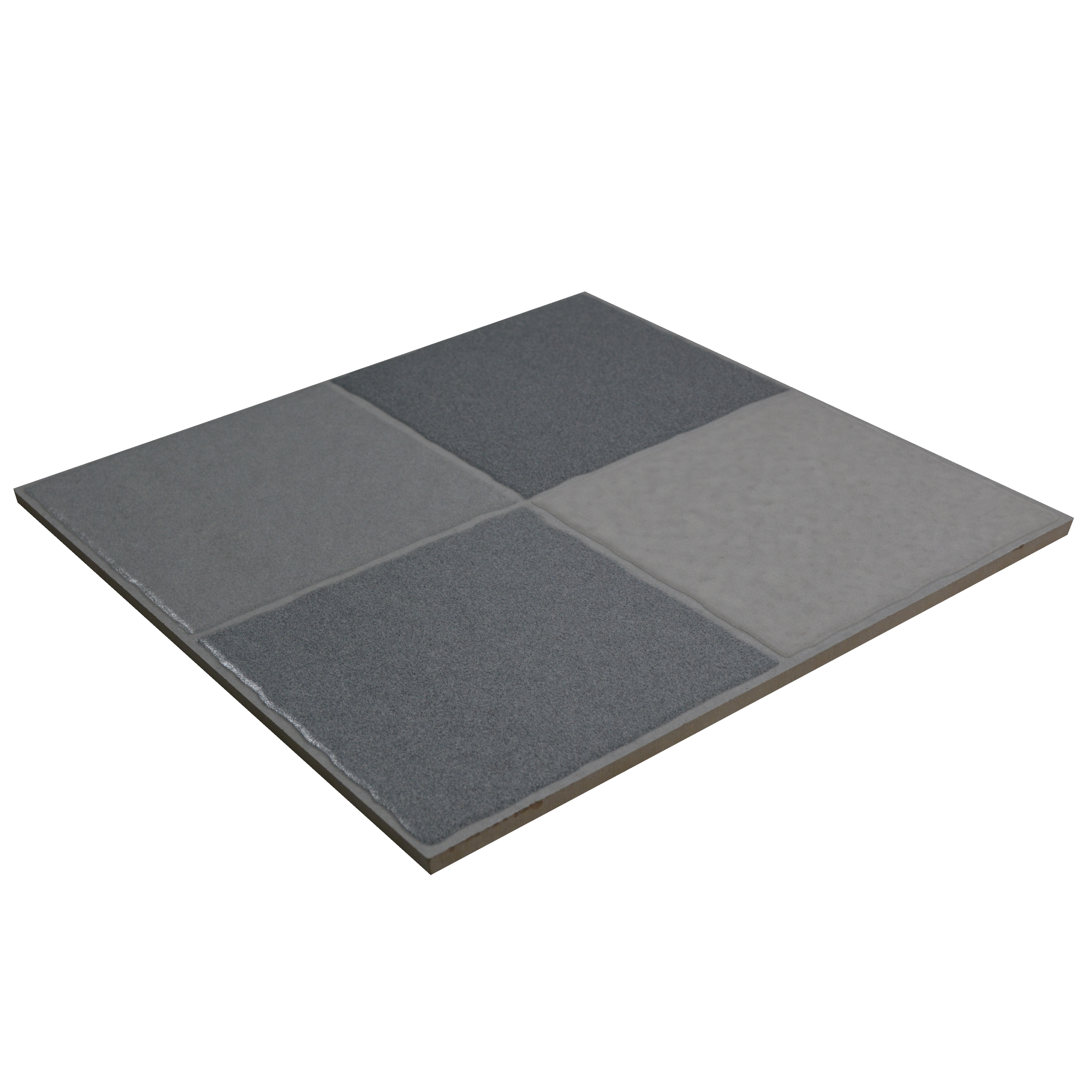 TL 00871 B Grey & White 16 x 16 inch Matte Finish Heavy Duty Vitrified Parking Floor Tile - 12 mm| Image 2