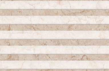 TL 01615 B Highlighter White & Beige 18 x 12 inch Glossy Finish Ceramic Wall Tile - 6 mm | Image 01