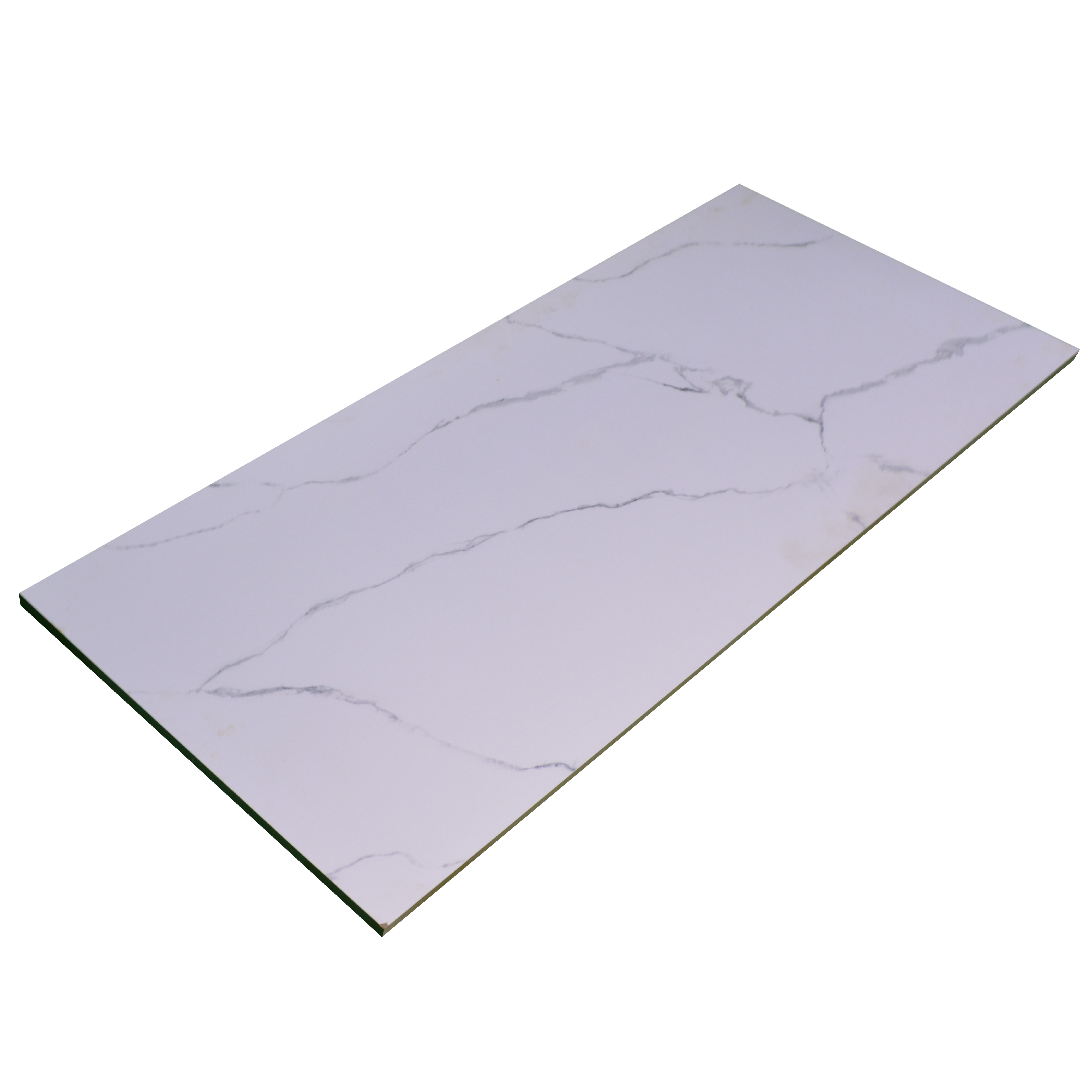 TL 00166 Ice White 4 ft x 2 ft Endless Carving Matte Finish Vitrified Floor Tile - 9 mm | Image 3