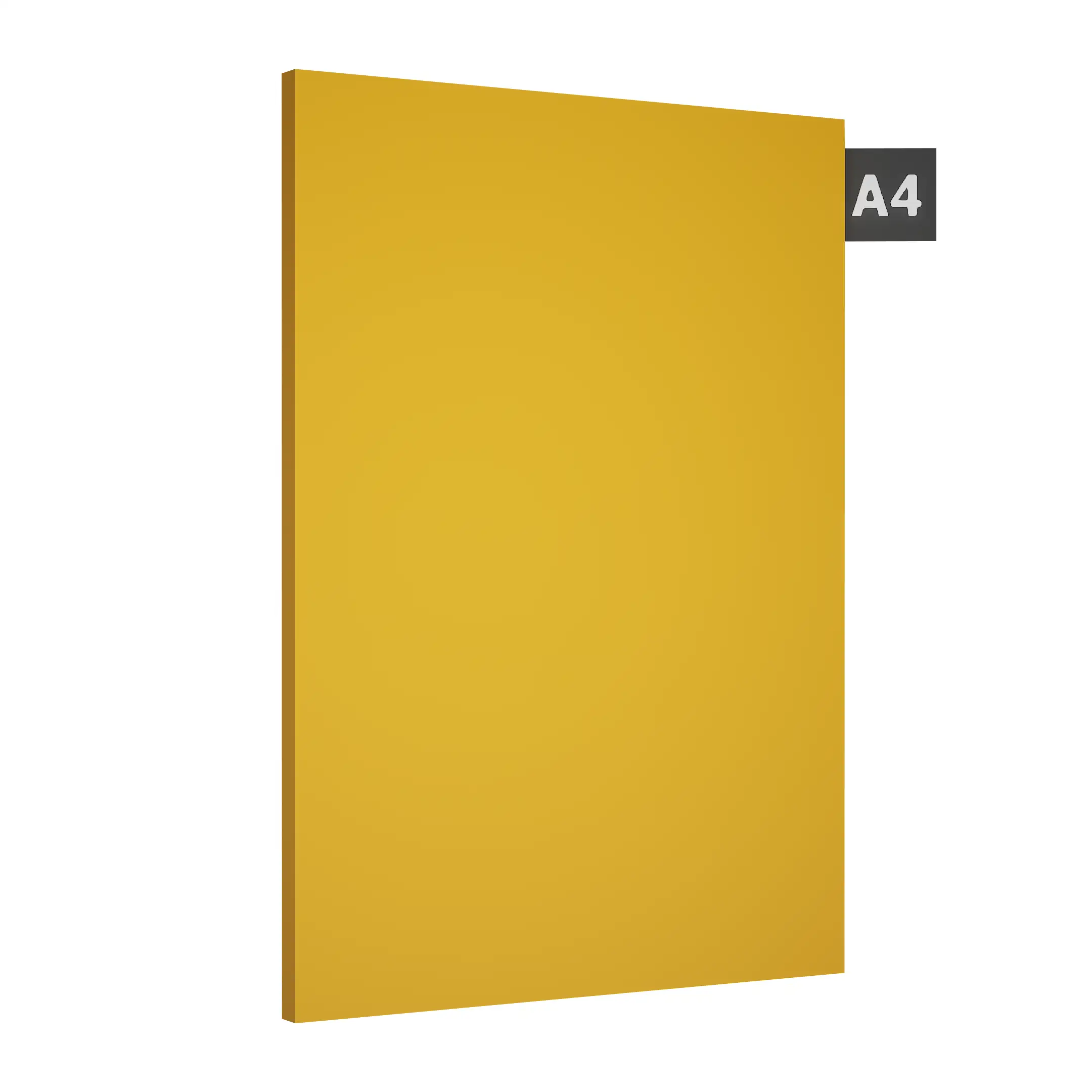 107 SF Golden Yellow 8 ft x 4 ft Suede Finish Laminate - 1 mm| Image 1