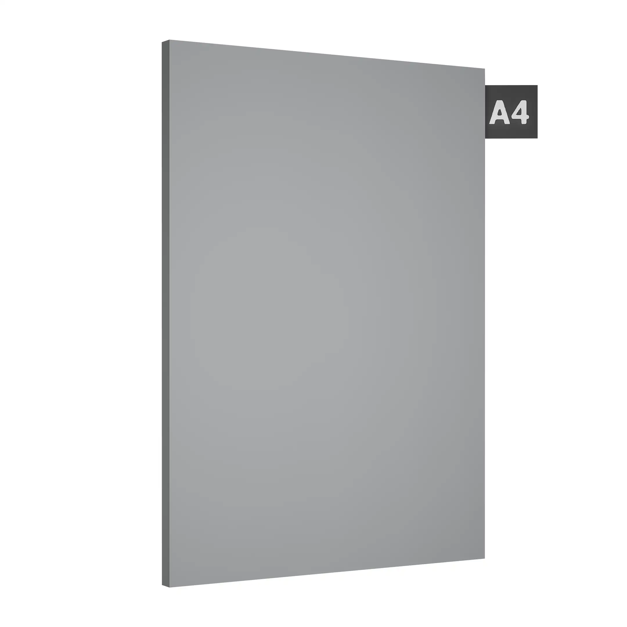 136 HGL (AXI) Grey 8 ft x 4 ft High Gloss Finish Laminate - 1 mm| Image 1