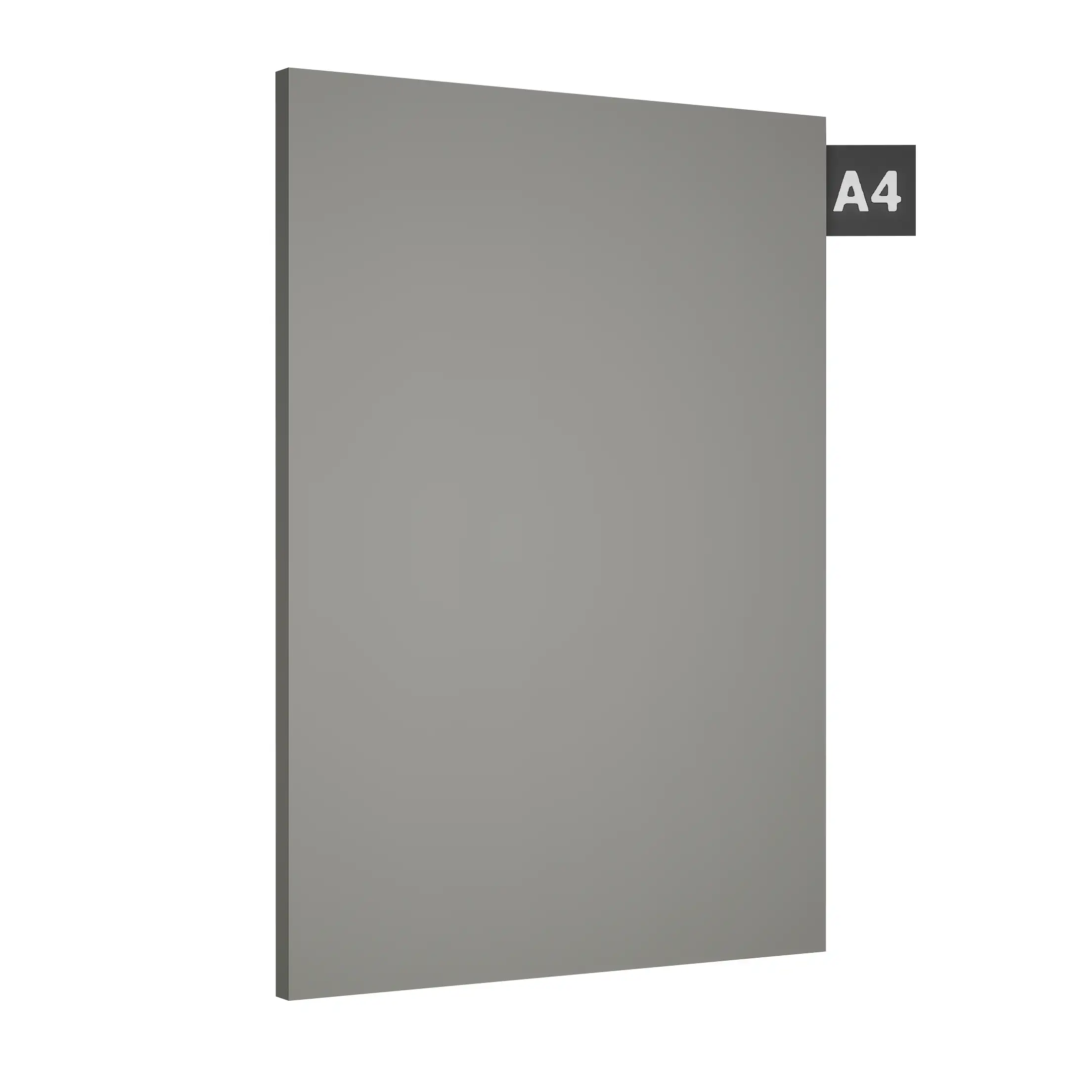 Material Depot laminates in bangalore - high quality image of a 9512 SDM Light Grey Grey Decorative Laminate from Star Mica with High Gloss finish