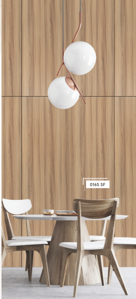 A Wardrobe cabinate application image of a 0165 SF Summer Ashwood Beige Decorative Laminate of 1 mm with a Suede finish available at Material Depot in Bangalore