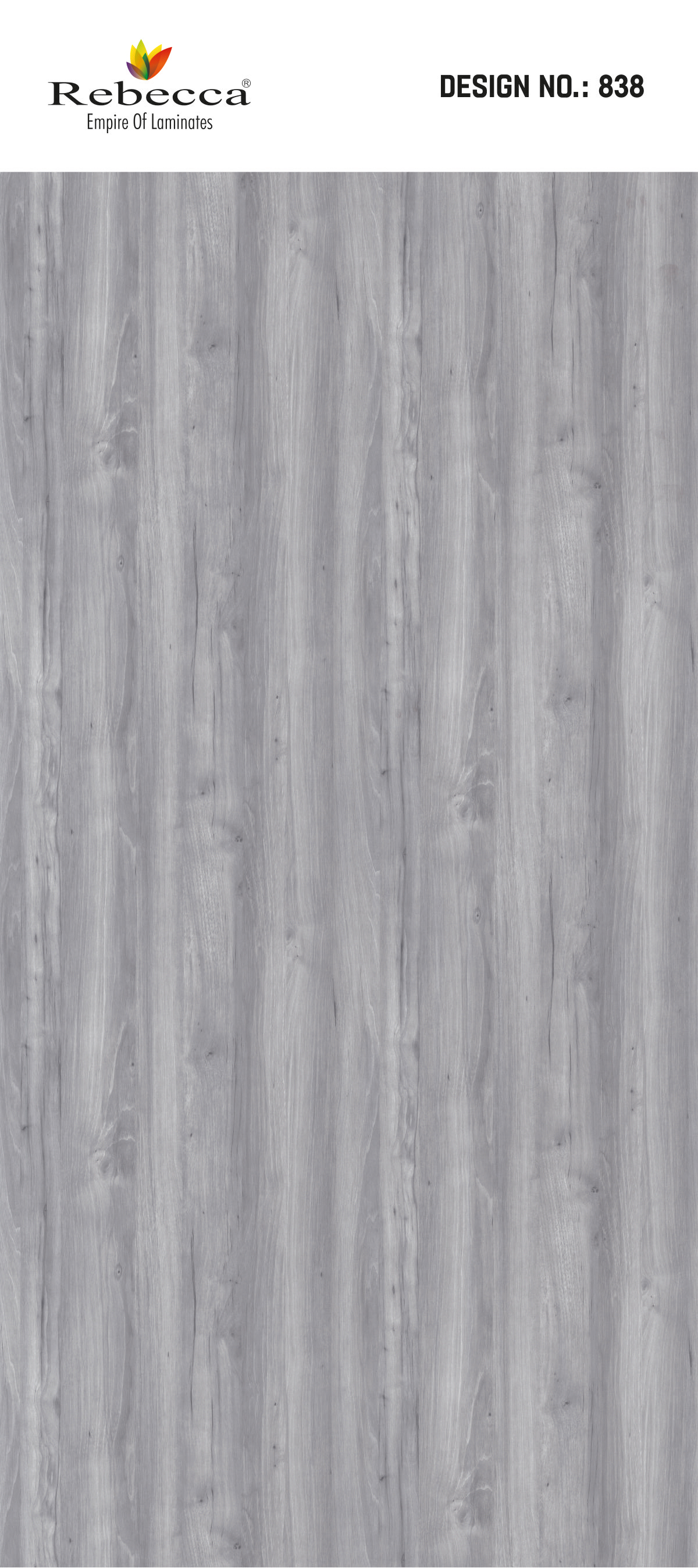 A close-up of a Grey 838 SB Globosa Grey with a Texture finish Decorative Laminate available at Material Depot in Bangalore