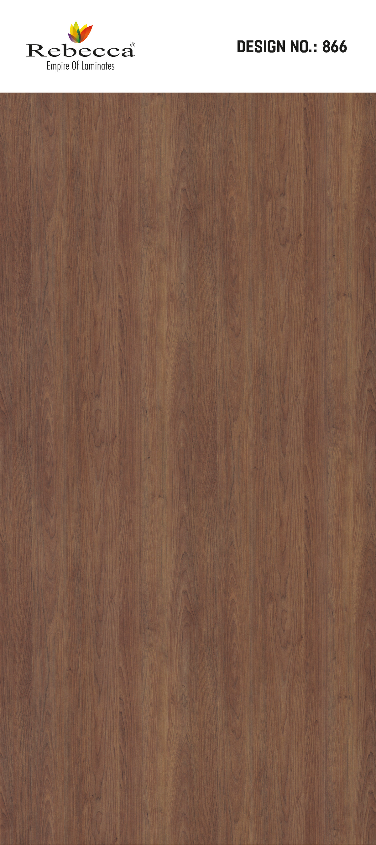 A close-up of a Brown 868 ZT Catalonia Ruster with a Texture finish Decorative Laminate available at Material Depot in Bangalore