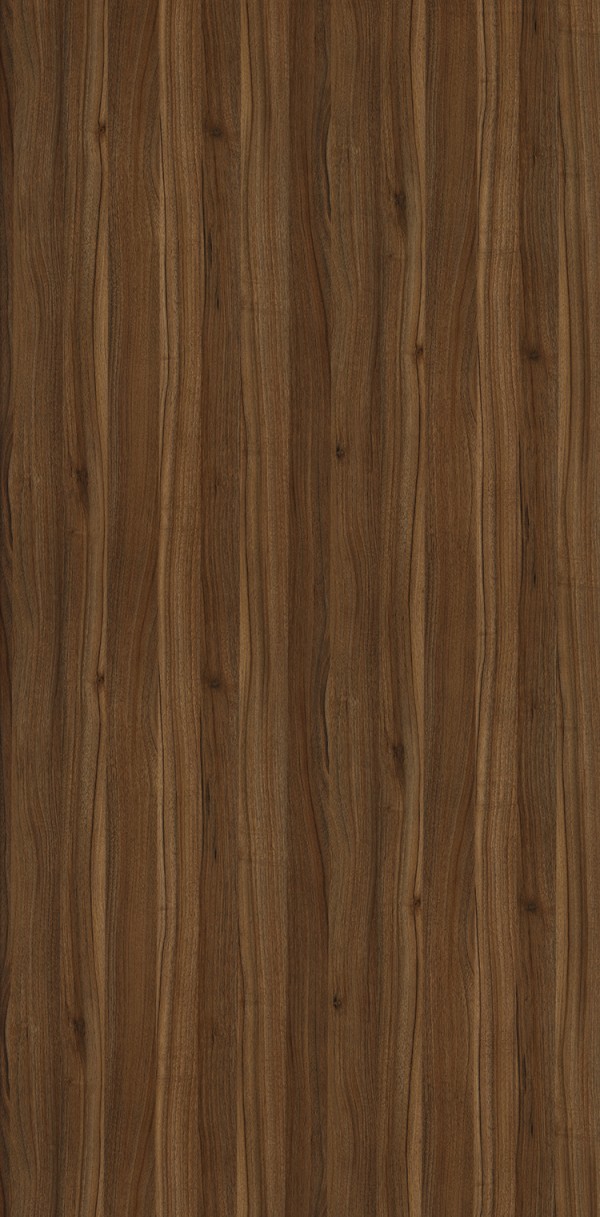 A close-up of a Brown 8577 SF Swedesh Walnut with a Suede finish Decorative Laminate available at Material Depot in Bangalore