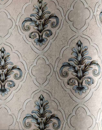 Shapes 9038 5 Meter x 42 Inches Damask Look Wallpaper - 57.37 Sq. Ft. Image 01