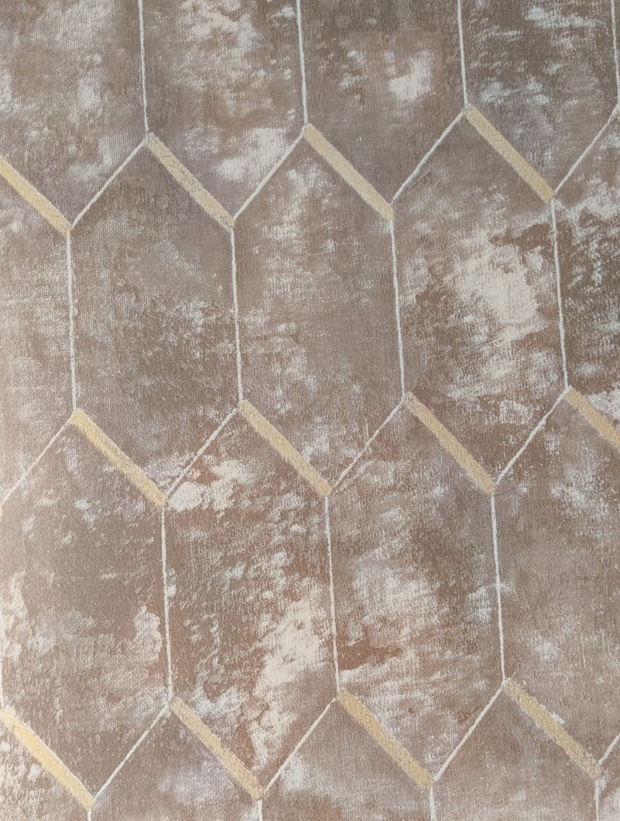 A close-up of a WK2-215 | 10 Meter x 21 Inches Geometric Look Wallpaper - 57.37 Sq. Ft.  available at Material Depot in Bangalore