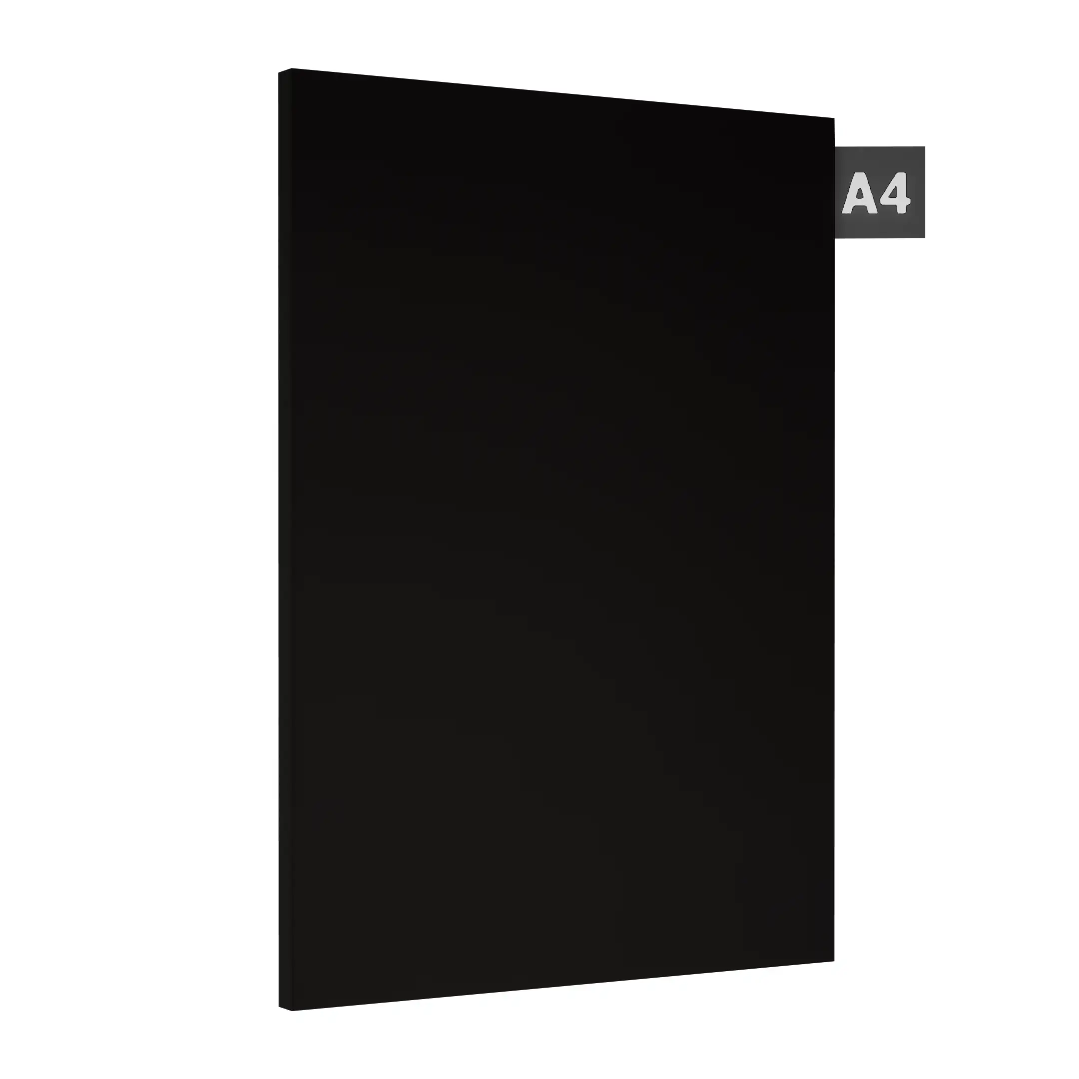 UG 710 Black Black Acrylic Laminate of 1 mm with a High Gloss finish available for sale at Material Depot in Bangalore