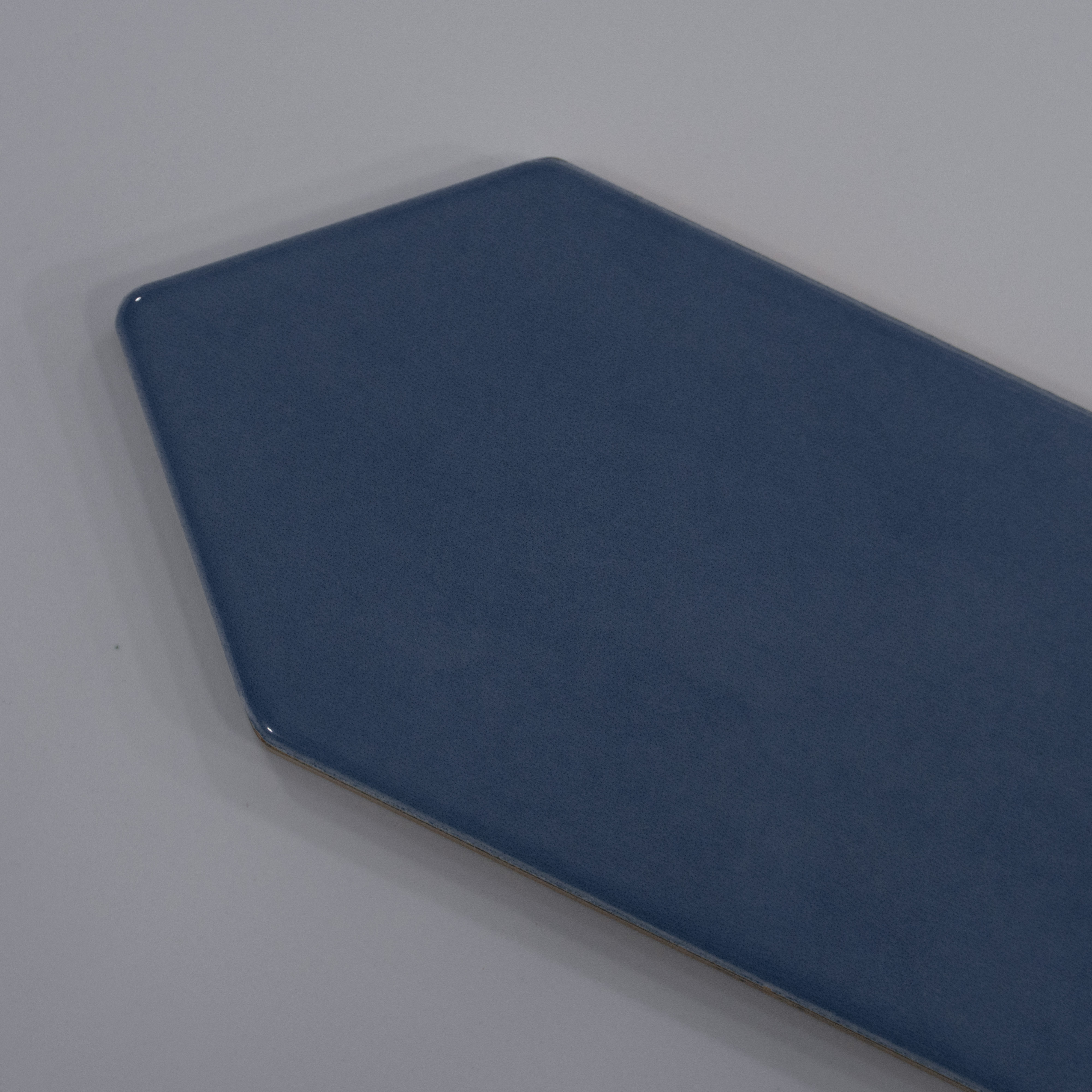 A close-up of a Picket Indigo with a  finish available at Material Depot in Bangalore