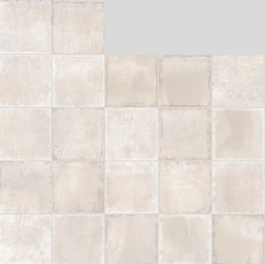 A close-up of a TL 03733 B Paris Bianco Base 200x200 mm Matte Finish Ceramic Wall  Subway Tile - 10 mm  with a Matte finish available at Material Depot in Bangalore