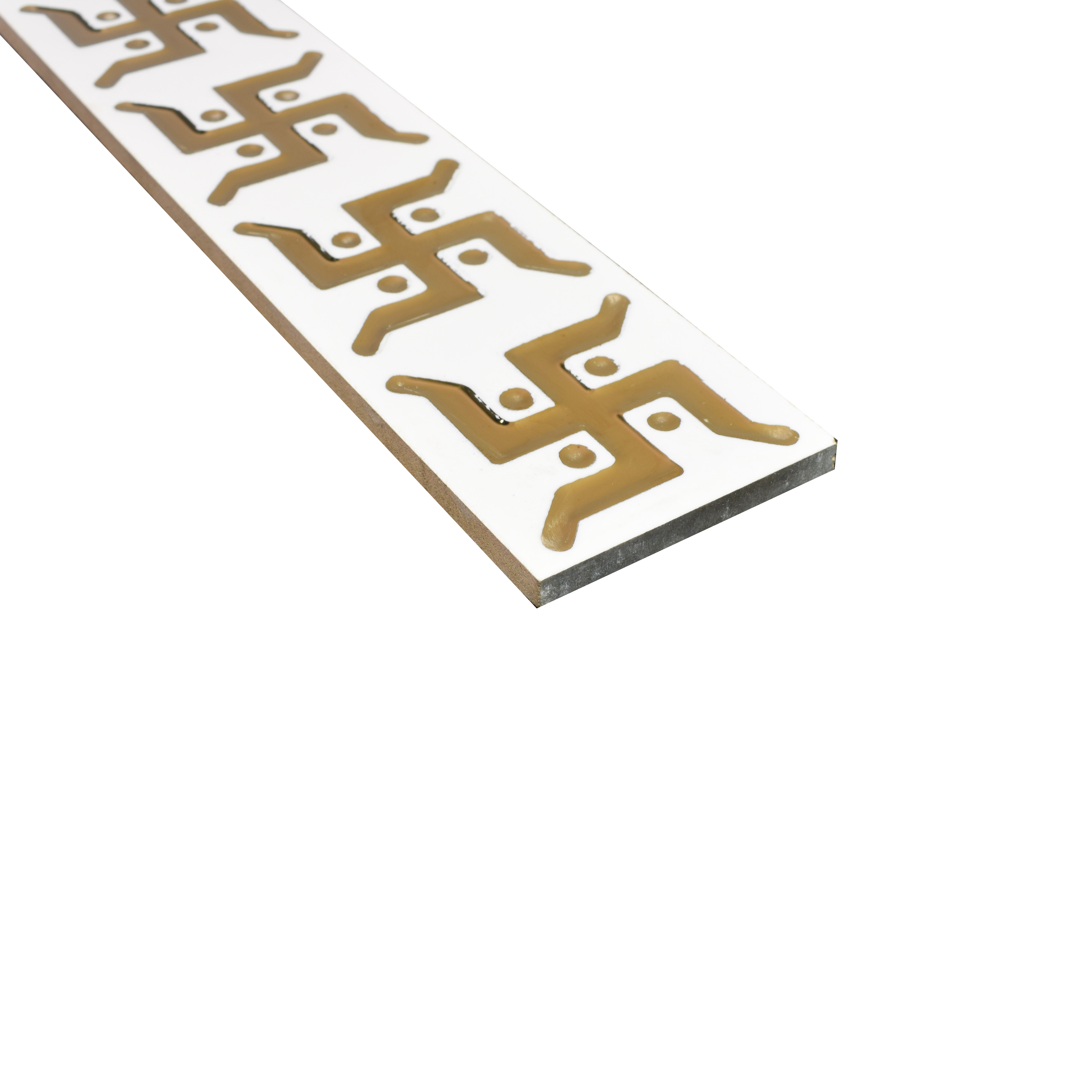 Isometric Closeup for Matte Ceramic Tile Border PM 00331 F | Image - 3