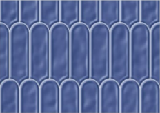 TL 00628 D Dark 3 Blue 12 x 18 inch Glossy Finish 3D High Definition Digital Subway Ceramic Wall Tile - 6 mm| Image 1