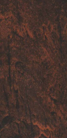 A close-up of a Brown KL 824 Burnt Wood with a High Gloss finish Acrylic Laminate available at Material Depot in Bangalore