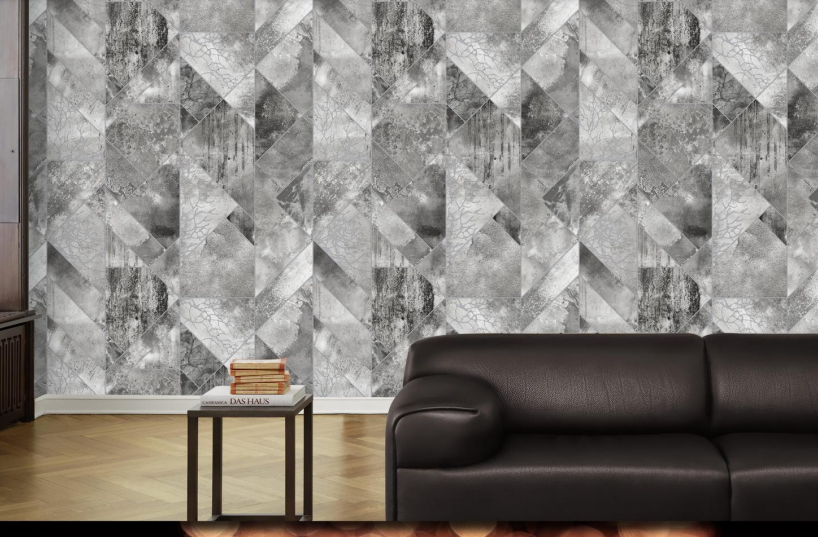 RG7041 | 10 Meter x 20.86 Inches Geometric Look PVC Wallpaper - 56.94 Sq. Ft Image 02