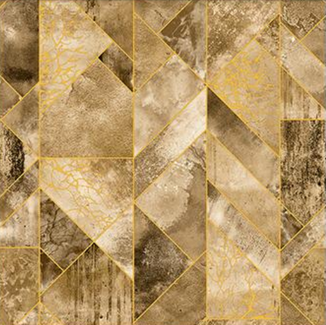 RG7043 | 10 Meter x 20.86 Inches Geometric Look PVC Wallpaper - 56.94 Sq. Ft Image 01