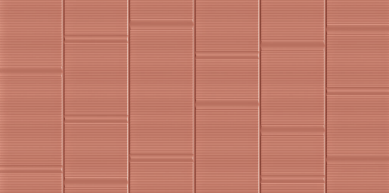 TL 00696 B Brick Blush Series Pattern 2 Red Matte Finish 4 ft x 2 ft Full Body Vitrified Tile - 9 mm | Image 1